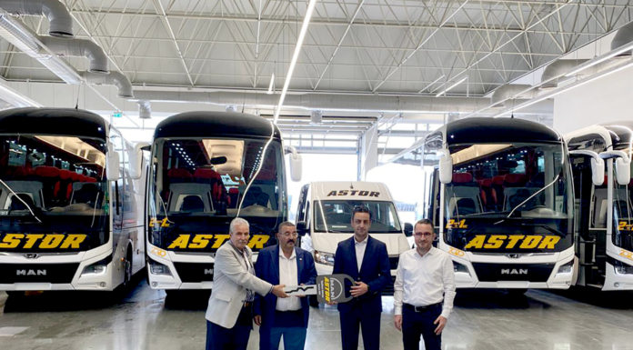 Astor Turizm filosuna 6 adet MAN Lion’s Coach kattı