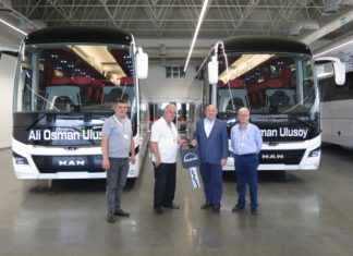 Ali Osman Ulusoy otobüs filosuna 2 adet MAN Lion’s Coach takviyesi