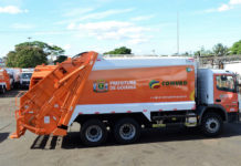 Goiânia için satın alınan 49 adet Mercedes-Benz atık toplama kamyonu Allison şanzıman ile donatıldı