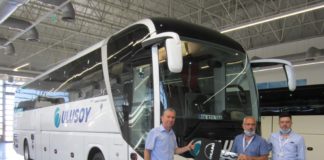 ULUSOY Bireysel yatırımcısı GENOL Turizm de  ‘‘yola ödüllü MAN Lion’s Coach ile devam’’ dedi