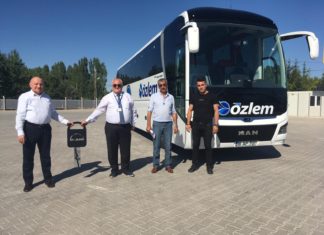 Çankırı’nın güçlü firması ÖZLEM Seyahat , filosunu ‘Yılın Otobüsü’ MAN Lion’s Coach ile güçlendirdi