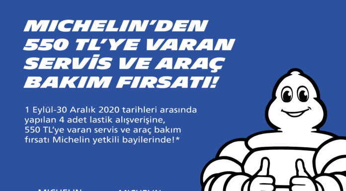 Michelin, 550 TL’ye Varan Servis Kampanyası Sunuyor!