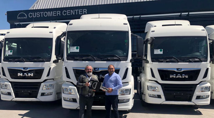 BAŞ-KA Grup filosunu 5 adet MAN çekici ile güçlendirdi