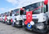 İstanbul Büyükçekmece Belediyesi, Mercedes-Benz kamyonları törenle teslim aldı