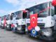 İstanbul Büyükçekmece Belediyesi, Mercedes-Benz kamyonları törenle teslim aldı