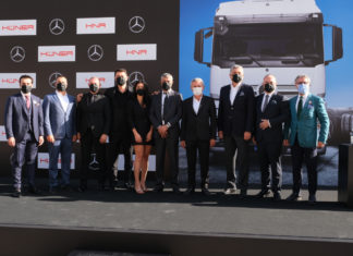 Mercedes-Benz Türk’ten yılın en büyük kamyon teslimatı Hüner Grup’a 300 adet Actros 1848 LS