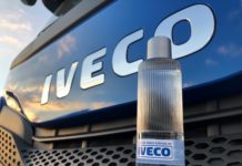 IVECO yetkili servisinden servise gelen her araca kolonya