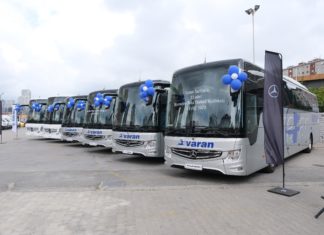 Mercedes-Benz Türk’ten Varan Turizm’e yılın teslimatı