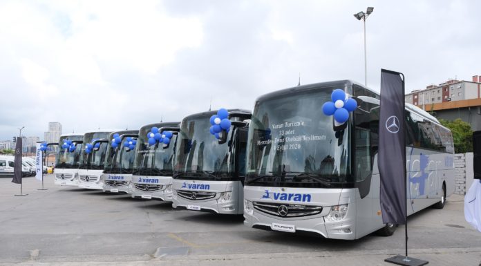 Mercedes-Benz Türk’ten Varan Turizm’e yılın teslimatı