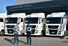 Filosunu modernleştiren Ünal Nakliyat,  5 adet yeni MAN çekici teslim aldı