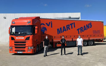 Mavi Martı Trans “Scania” Dedi
