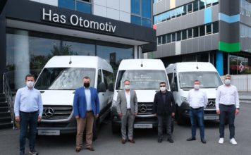 Mercedes-Benz Otomotiv Hafif Ticari Araçlar, Ofses Turizm’e 18 adet Sprinter teslim etti