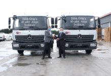 Dilek Grup’a 40 adet Mercedes-Benz Atego teslim edildi