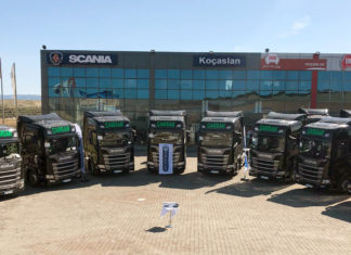 Çamsan Scania ile devam ediyor