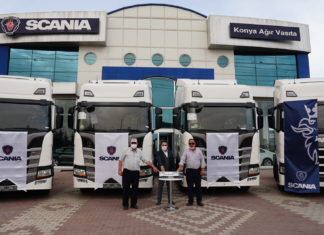 Scania’dan Seri Filo Teslimatları