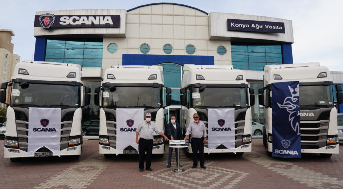 Scania’dan Seri Filo Teslimatları