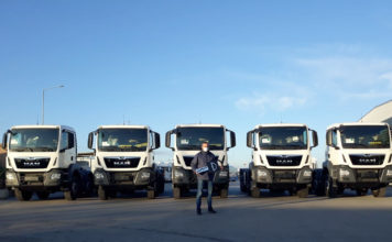 Yeni yatırımında da “MAN ile devam” diyen Tokgöz Beton, 5 adet TGS 41.400 mikser aldı