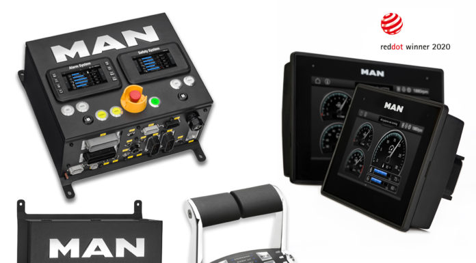 MAN’ın tekneler için ürettiği dijital ekran, ‘Red Dot Award: Product Design 2020’ ödülü aldı