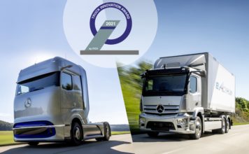 Mercedes-Benz eActros ve Mercedes-Benz GenH2 Kamyon, 2021 Kamyon İnovasyon Ödülü’nü kazandı