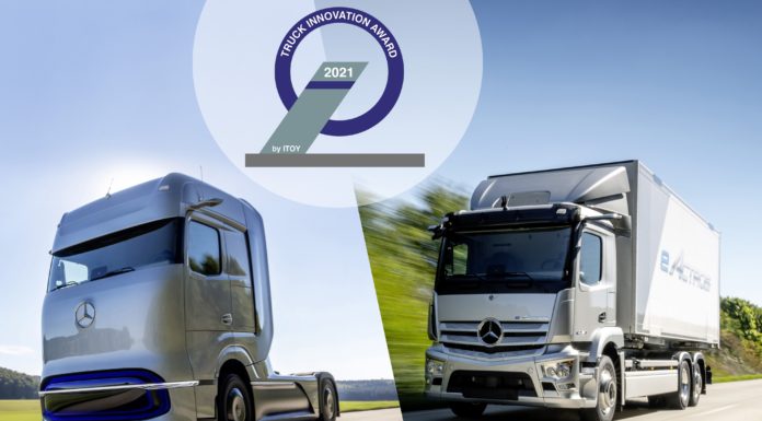 Mercedes-Benz eActros ve Mercedes-Benz GenH2 Kamyon, 2021 Kamyon İnovasyon Ödülü’nü kazandı