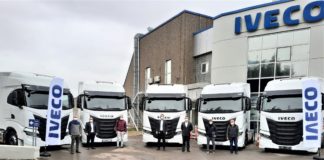 IVECO’dan Mavi Trans’a 5 adet S-WAY çekici teslimatı