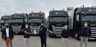 IVECO yetkili satıcısı Üstün İş 10 adet S-WAY çekiciyi Antakya’da teslim etti.