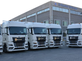 Erhanlar Grup, tamamı MAN araçlardan oluşan filosunu, 100 adet yeni çekici ile güçlendirdi…