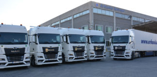 Erhanlar Grup, tamamı MAN araçlardan oluşan filosunu, 100 adet yeni çekici ile güçlendirdi…