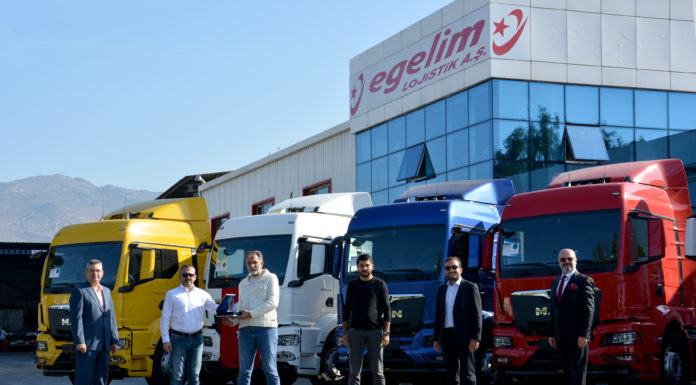 Lojistik sektörünün güçlü firması Egelim, filosuna 20 adet MAN TG3 serisi çekici kattı