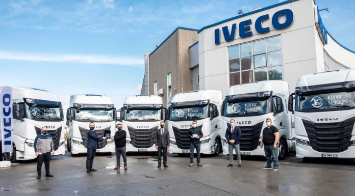 IVECO Otomotiv’den Köner’e 19 adet S-WAY çekici