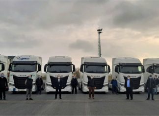 IVECO’dan Sitnak’a 10 adet S-WAY çekici teslimatı