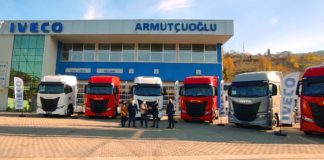 IVECO’dan Trabzon’a 8 adet S-WAY çekici