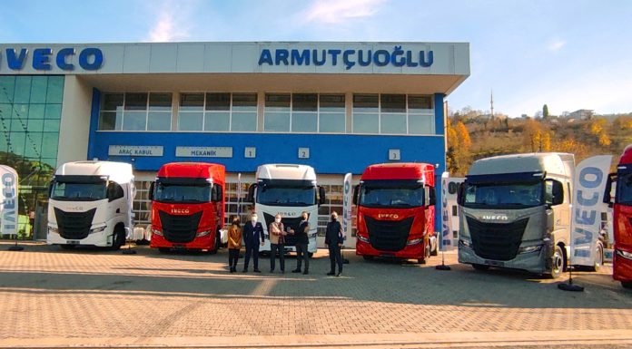 IVECO’dan Trabzon’a 8 adet S-WAY çekici