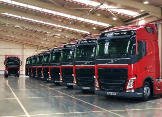 Volvo Trucks’tan Nalçacılar Nakliyat’a 15 adet Volvo FH500 teslimatı