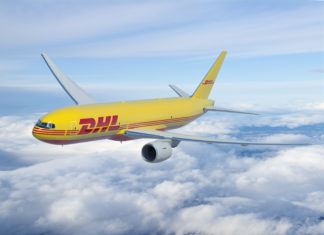 DHL Express satın aldığı sekiz ilave Boeing 777 Kargo Uçağıyla küresel havacılık ağını güçlendirmeye devam ediyor