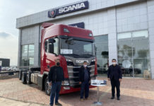 Scania’dan Kırkayak Teslimatı
