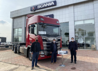 Scania’dan Kırkayak Teslimatı