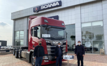 Scania’dan Kırkayak Teslimatı
