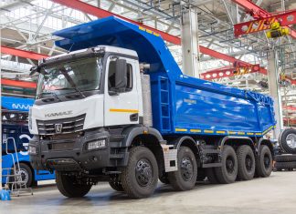 Allison Tam Otomatik Şanzıman Donanımlı Yeni KamAZ Yük Kamyonu