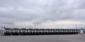 İŞKAYA İnşaat, 2021 yatırımları kapsamında  filosunu 35 adet MAN kamyon ile güçlendirdi