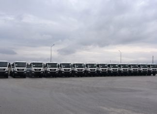 İŞKAYA İnşaat, 2021 yatırımları kapsamında filosunu 35 adet MAN kamyon ile güçlendirdi