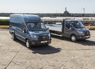 Yeni 5 tonluk Ford Transit ‘van’ ve ‘kamyonet’ Türkiye’de