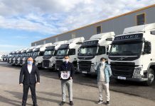 Güneş Hafriyat, filosuna 15 adet Volvo FM çekici yatırımı gerçekleştirdi