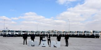 Ekpet İnşaat, yeni araç yatırımı kapsamında  filosunu 20 adet MAN kamyon ile güçlendirdi