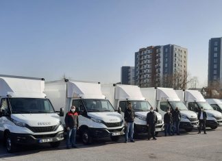 IVECO yetkili satıcısı IVECO Otomotiv, 21 adet Daily’i Prestij’e teslim etti
