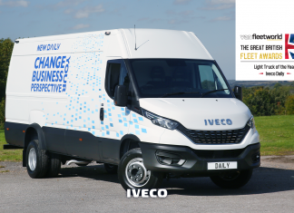IVECO Daily, “2021 Van Fleet World” Büyük İngiliz Filo Ödülleri tarafından Yılın Hafif Ticarî Aracı seçildi