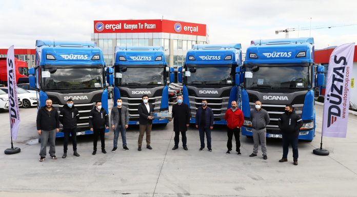 Düztaş, Filosunu Scania ile Büyütmeye Devam Ediyor