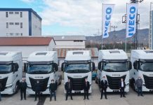 IVECO’dan Ordu’ya 5 adet S-WAY çekici teslimatı