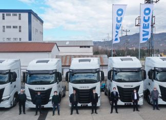 IVECO’dan Ordu’ya 5 adet S-WAY çekici teslimatı