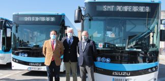 Isuzu Novociti Life İspanya yollarında